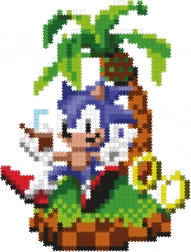 Jixelz Remix Sonic plastic pixel puzzle – Chillin' SONIC