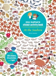 Chronicle Books activity book with stickers – Seashore