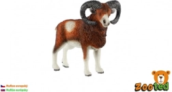 Figurine en plastique de mouflon européen 8 cm