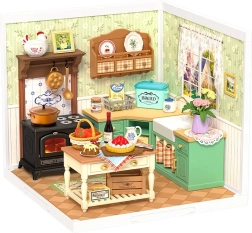 Rolife Super Creator Farmhouse Kitchen – DIY Miniature with LED
