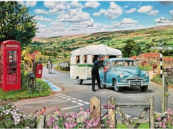 Puzzle strada per il campeggio 1000 pezzi GIBSONS