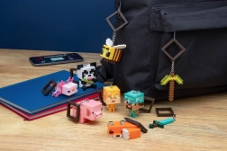 Figure with Minecraft Theme