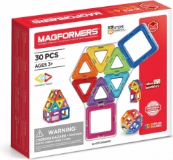 MAGFORMERS Rainbow mágneses kockák, 30 darab