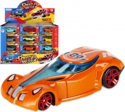 Macchinina da corsa in metallo 8 cm