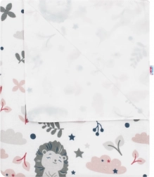 Nepremokavá flanelová podložka NEW BABY zvieratká