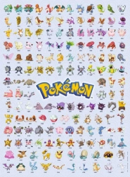 Puzzle dei primi 151 Pokémon 500 pezzi