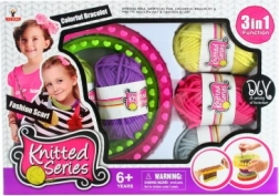 Knitting Set for Kids: Scarf and Hat