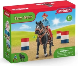 Cowgirl and Barrel Racing Farm World