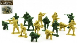 Set of Plastic Toy Soldiers 100 g on Card