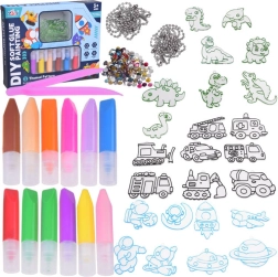 expanded creative kit for making pendants for kids