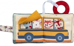 Lilliputiens libro di stoffa con il cagnolino Jules