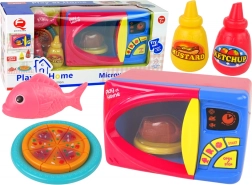 Children's Microwave with Accessories on Batteries