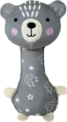 Plys bamse med lyd 17 cm TULILO