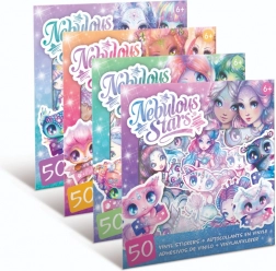 Nebulous Stars vinilne naljepnice – set 50 kom