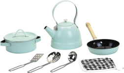 Set di pentole in metallo stile vintage Vilac