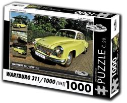 Puzzle RETRO-CARS Wartburg 311 (1963) 1000 pieces