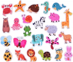 Colorful kids' animal puzzle 24 pieces