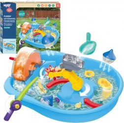 Jouet aquatique Woopie avec roue et pêche de poissons 2v1