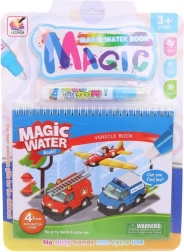 magic coloring – vehicles 31 × 23 cm