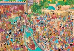 Puzzle JUMBO Jan van Haasteren Fata Morgana a Efteling 5000 pezzi