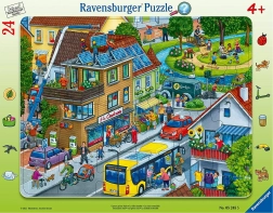 Ravensburger sestavljanka Naše zeleno mesto 24 kosov