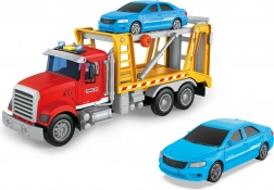 Bisarca con auto con effetti luminosi e sonori 32 cm