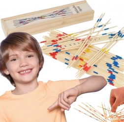 Woopie wooden pick-up sticks in a box, 41 pcs