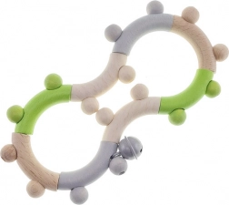 Hess hochet motorique en bois en forme de huit