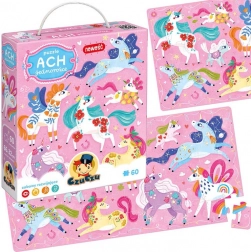 Puzzle Ach Unicorns 60 Pieces