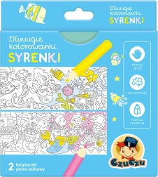 Lange malebøger – Havfruer 4+