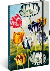 Notebook Tulips by Kateřina Winterová, ruled, 13 x 21 cm
