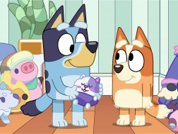 Puzzle Trefl with Bluey Theme 30 Pieces