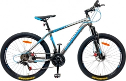 MalTrack mountain bike 26" steel frame gray/blue