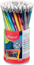 Graphite Pencil MAPED Black’Peps Energy HB, mixed designs