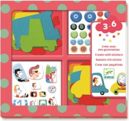 Set di adesivi Macchinine carine