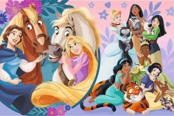 Puzzle Disney Princeze Osmijeh prijateljstva MAXI 24 dijelova