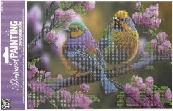 Diamond Painting on Board Birds 29 × 21 cm