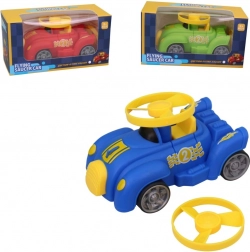 Auto con elica a molla per bambini