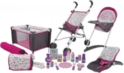 Veliki set dodataka za lutke, 21 kom