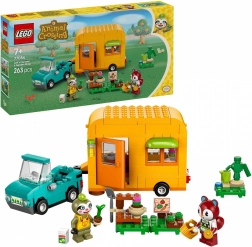 LEGO® Animal Crossing™ 77054 Leif, karavan in vrtnarstvo
