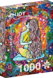 Enjoy puzzle Amore cosmico 1000 pezzi