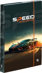 Boîte pour cahiers A4 avec motif de voiture