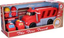 Set gasilskih avtomobilov z učinki 4 kosi