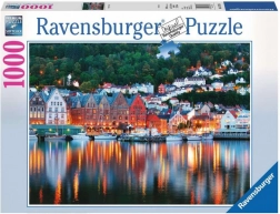 Puzzel Ravensburger Bergen Noorwegen 1000 stukjes