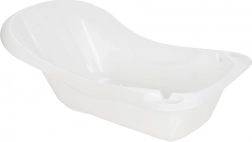 Jumbo baby bath tub white