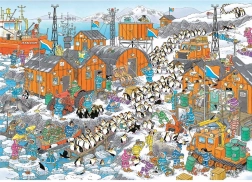 Puzzle JUMBO Jan van Haasteren – Expedition to the South Pole, 1000 pieces