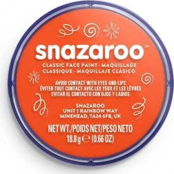 Snazaroo gezichtverf donker oranje 18ml