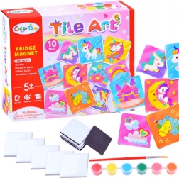 Set creativo di pittura di magneti Color Day