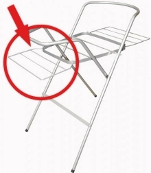 Suszarka do uchwytu na wanienkę – biała