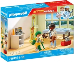 Zestaw figurek Pediatra z pluszowym misiem